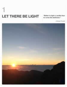 1 - LET THERE BE LIGHT
